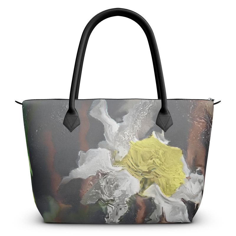 Zip Top Handbag Daisy