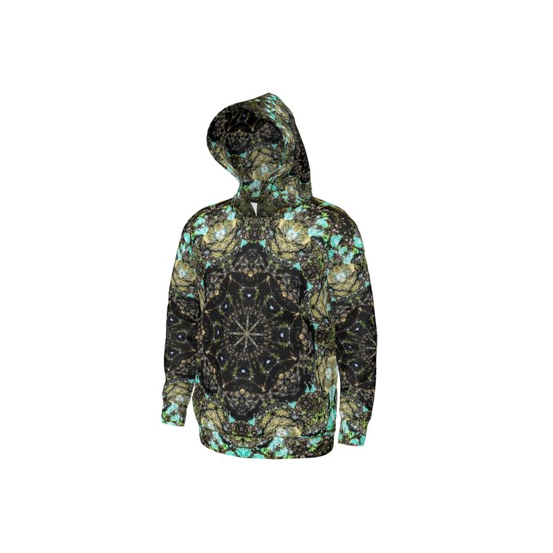 Hoodie Blue Algae Medallion