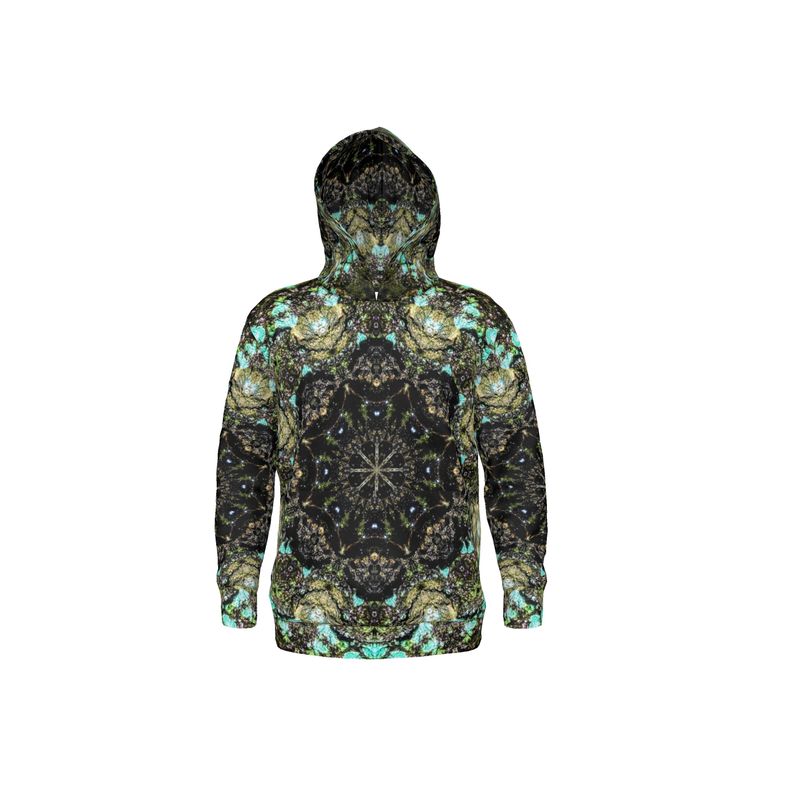 Hoodie Blue Algae Medallion