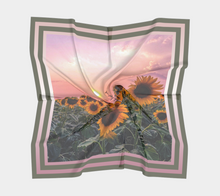 Charger l&#39;image dans la galerie, Sunflowers Pretty in Pink Sunset Sage Stripe
