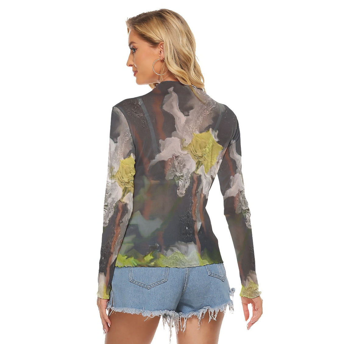 Mesh T-shirt Daisy