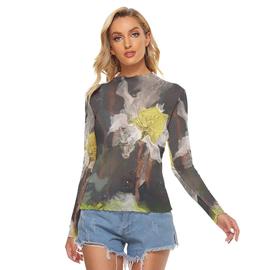 Mesh T-shirt Daisy