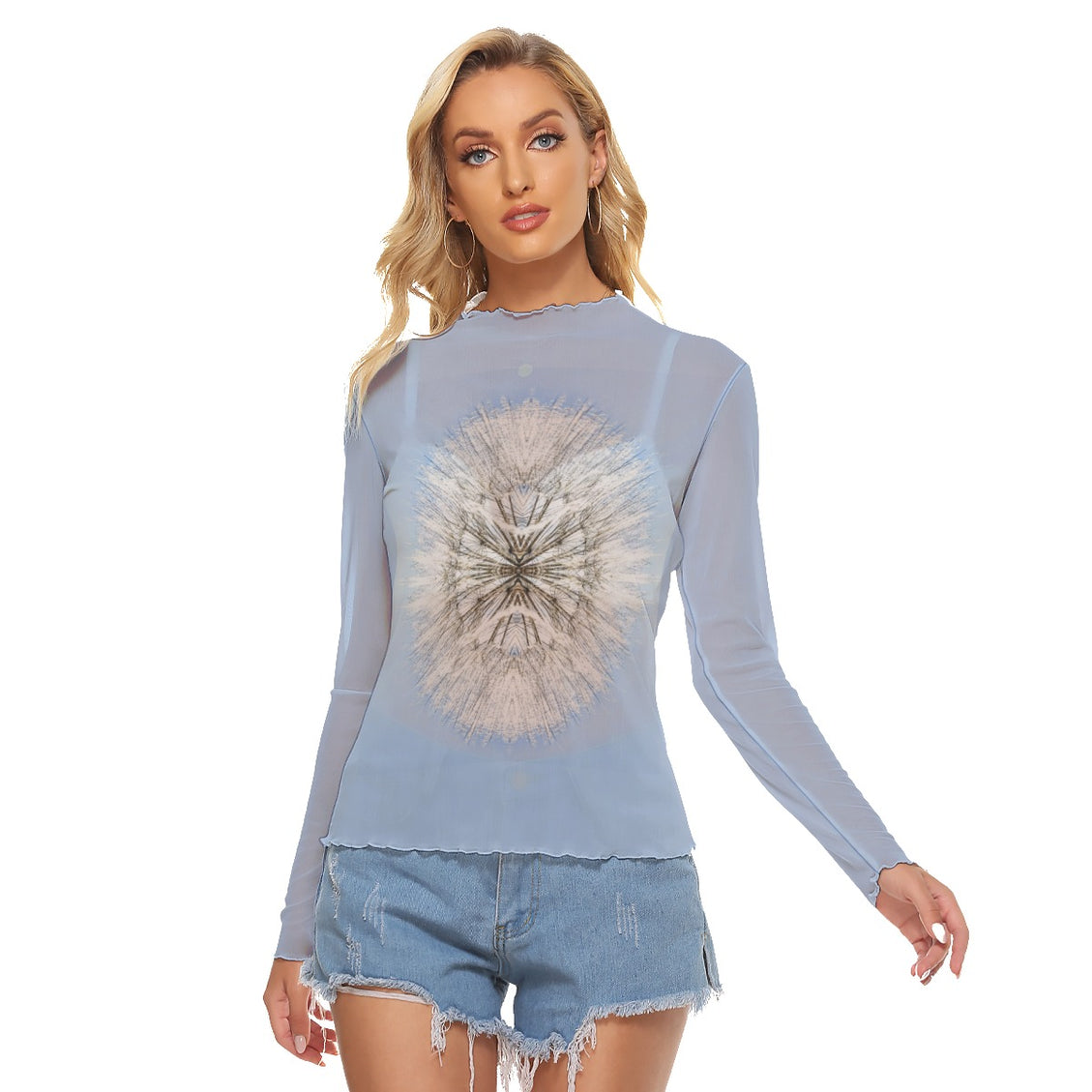 Mesh T-shirt Dandelion