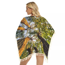 Load image into Gallery viewer, Cottonwoods Women&#39;s Square Fringed Shawl
