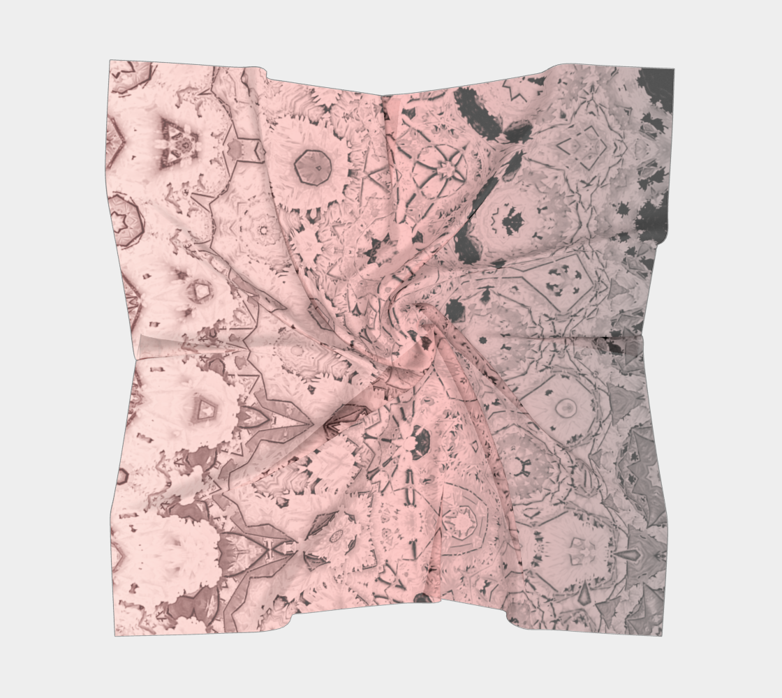 Frosty Reeds Pink Abstract