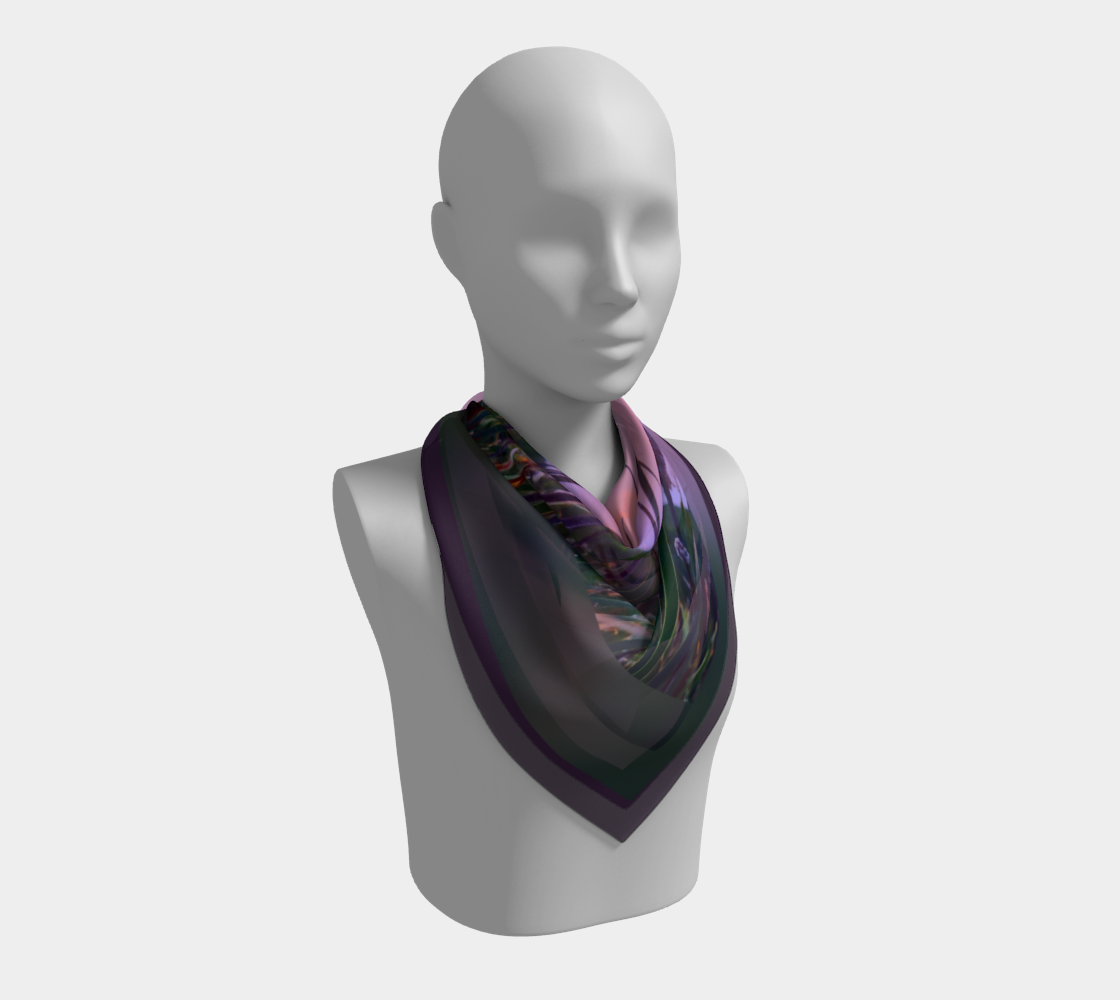 Dragonfly Sunset Scarf