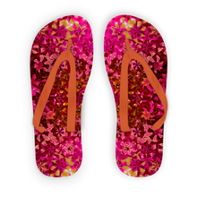 Load image into Gallery viewer, Orchids Adult Flip Flops
