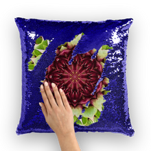Load image into Gallery viewer, Thistle Sequin Cushion Cover
