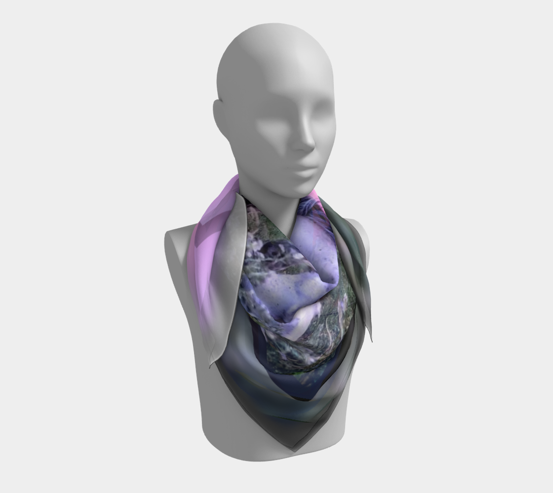 Horse at Sunset Scarf